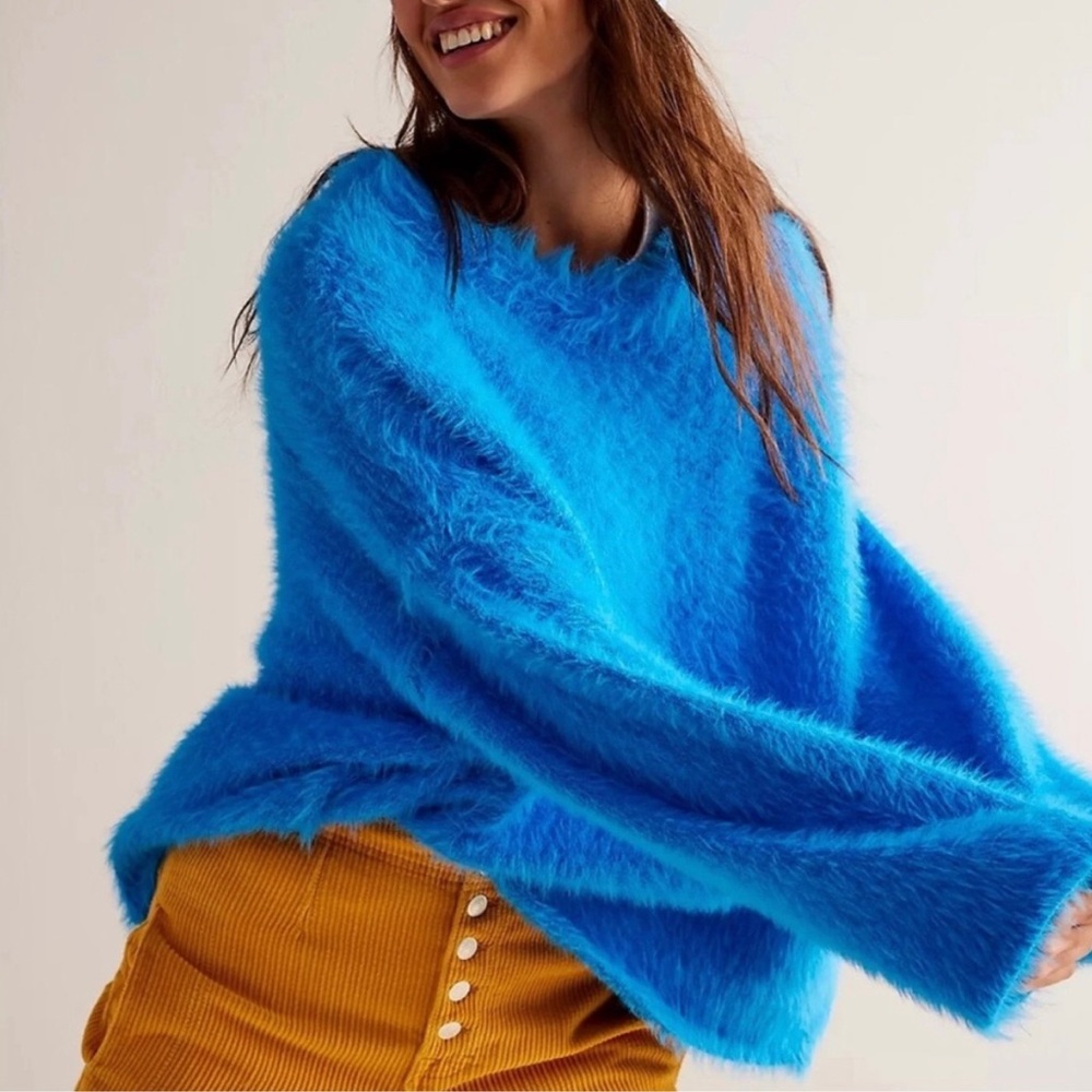 Fuzzy Cozy Oversized Free People Sweater Top